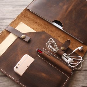 Hakiki Deri MacBook Kılıfı, Tüm Model ve Cihazlara Uyumlu